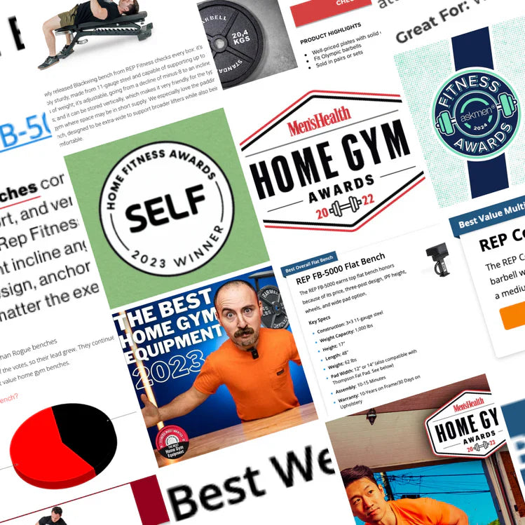 A Look at Some of REP's Awards for Gym Equipment