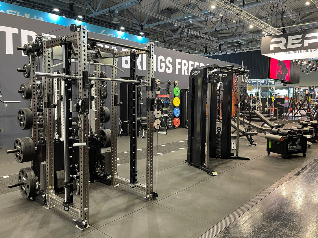 REP's booth at FIBO 2025