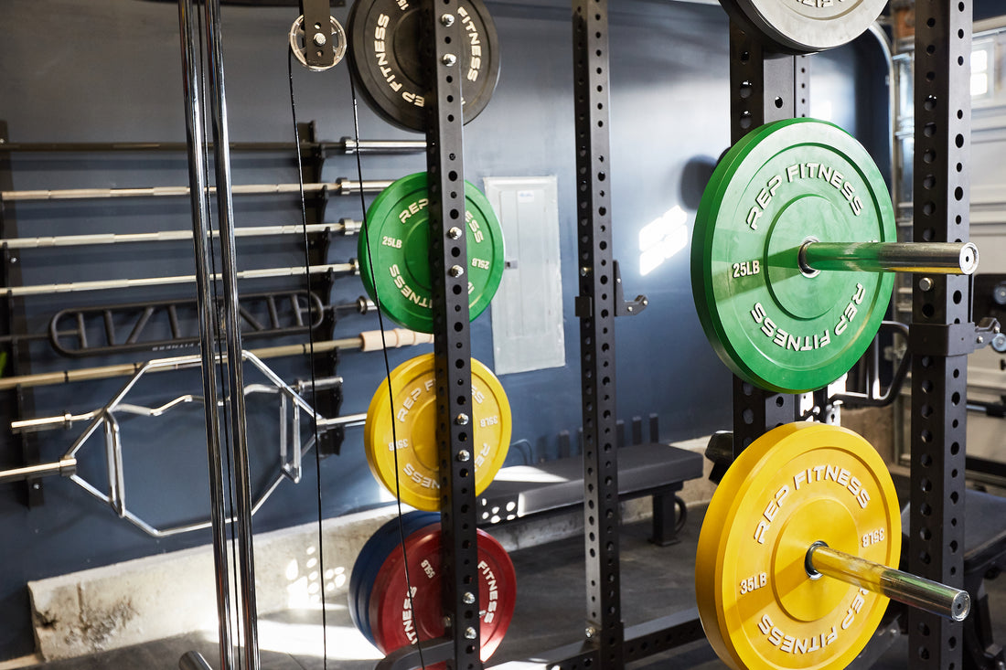 Bumper Plates Vs. Iron Plates Which is the Best REP Fitness