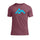 heather maroon/blue