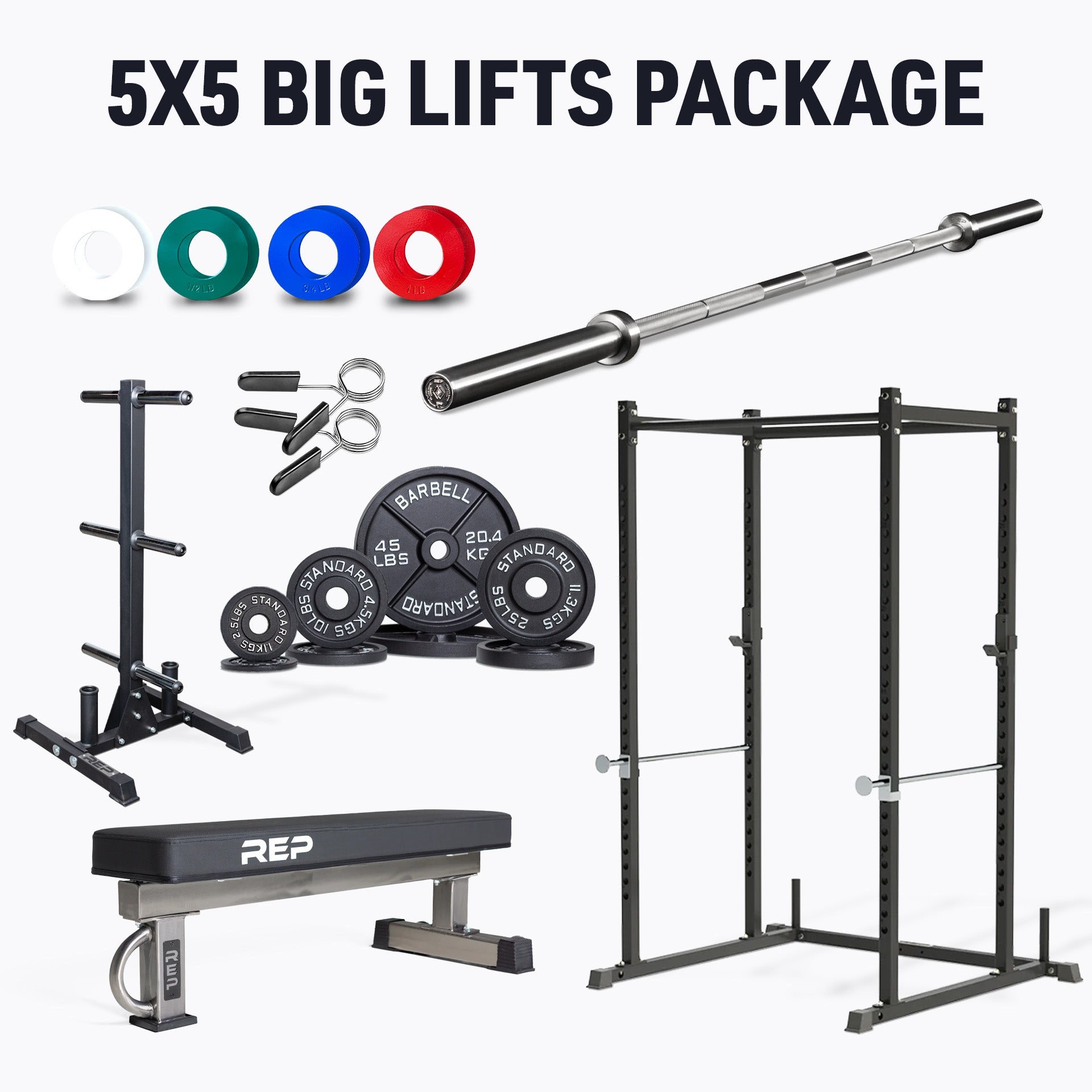 The 5x5 Big Lifts Package - Default Title
