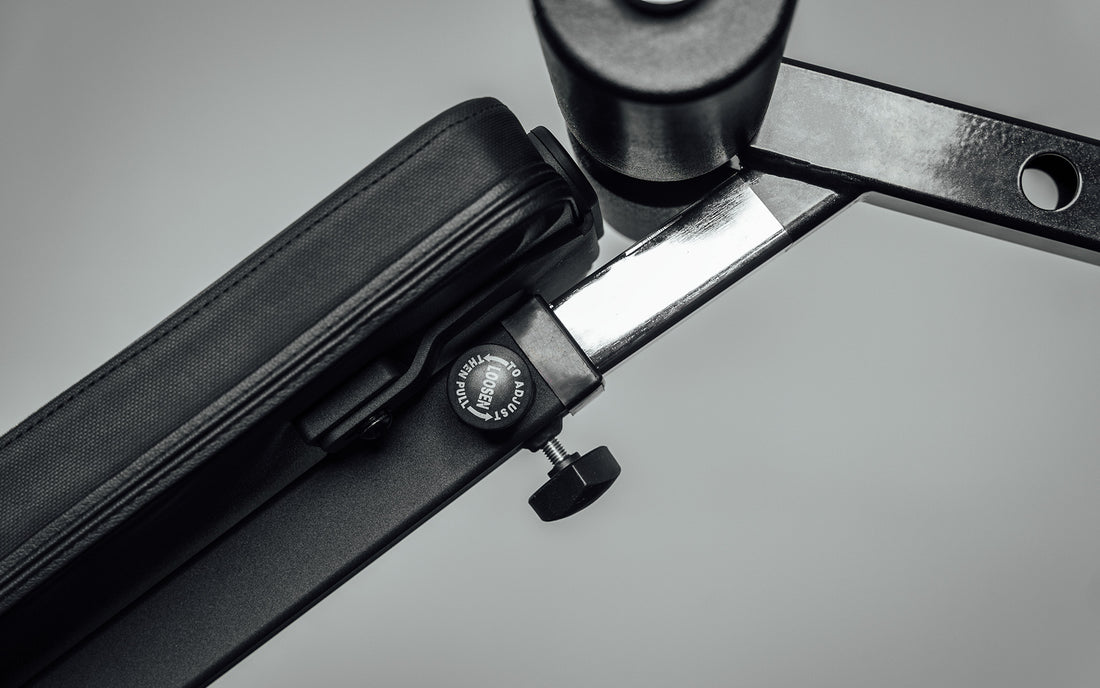 Adjustable Bench Leg Roller Attachment