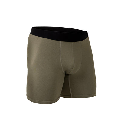Ghost photo of the REP Fitness Men's Foris Boxer Brief in Olive