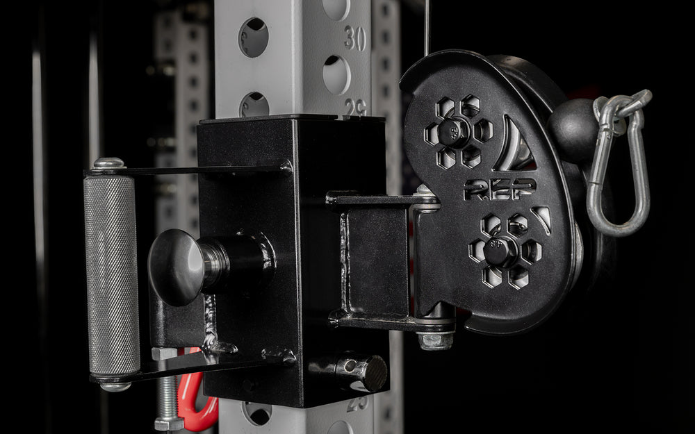 Ares Cable Attachment Close Up of Smooth Trolley Design