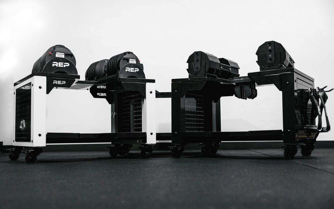 Dumbbell Storage Cart