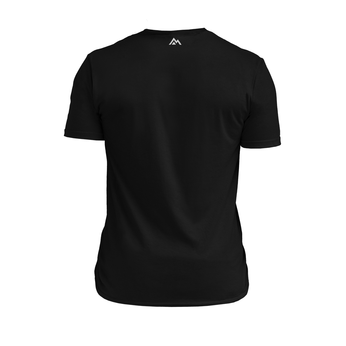The REP Fitness Men's Daily Driver 2.0 Tri-Blend Crew T-Shirt in Heather Black/White back