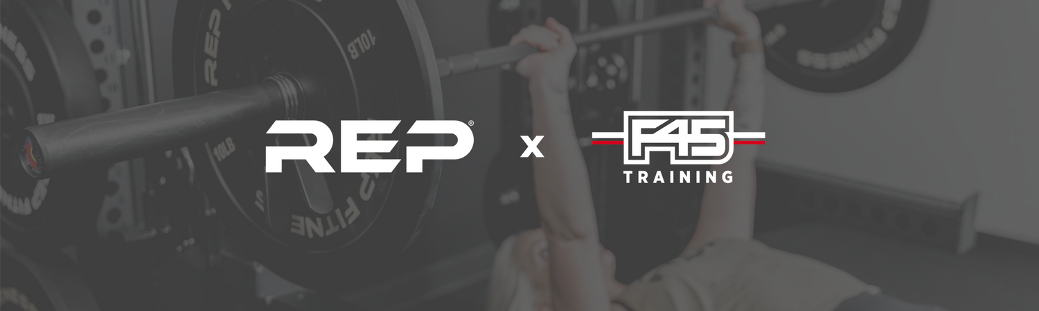REP Fitness x F45 header image