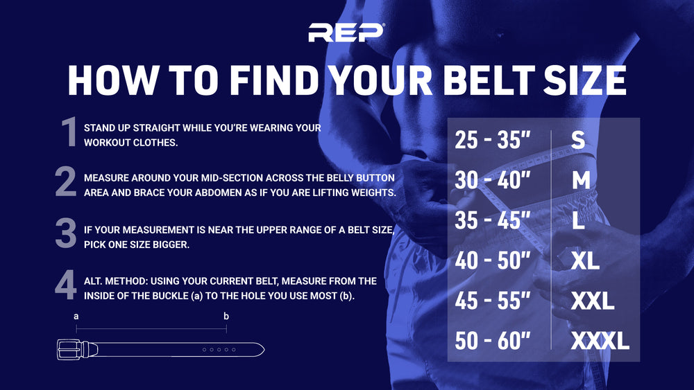 How to find your belt size chart.