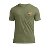Heather Olive/White
