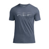 Heather Navy/White