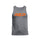 heather aluminum/orange