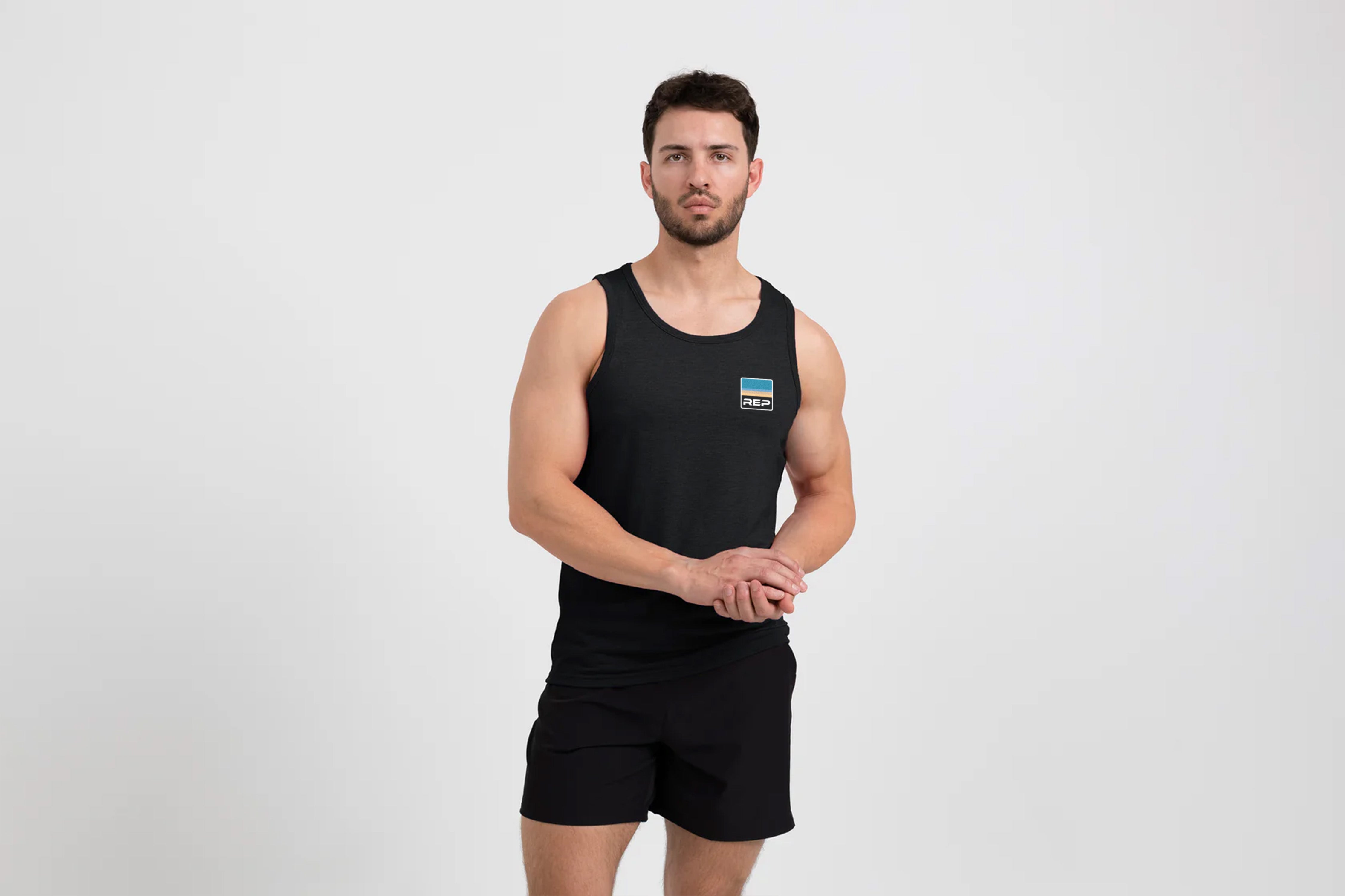 Men's Rise Tri-Blend Tank | REP Fitness