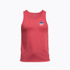 Heather Red/Blue