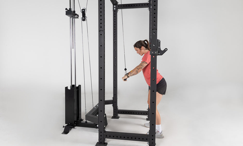 Conversion Kit: Plate-Loaded to Selectorized Lat Pulldown & Low Row (4000/5000 Series)