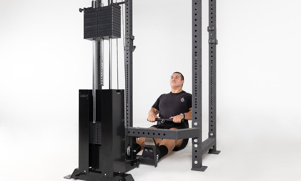 Conversion Kit: Plate-Loaded to Selectorized Lat Pulldown & Low Row (4000/5000 Series)