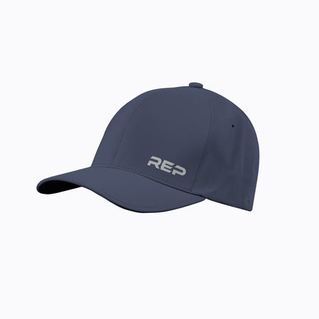 Navy/Silver REP Performance Cap