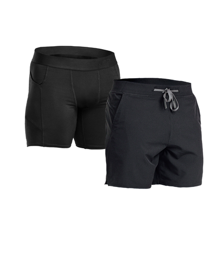 Men’s Performance & Compression Short Set - 
