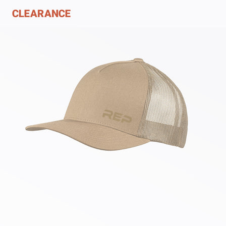 REP Cap in Khaki with Khaki branding