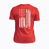 Heather Red/White