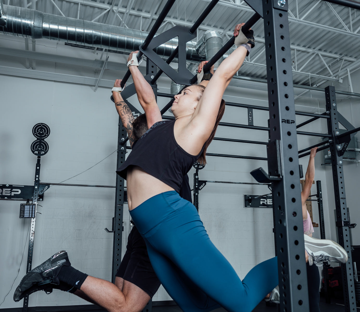 Dual Function Rig Bar Rig Tri-Bar Connector | REP Fitness