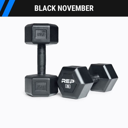 Rubber Coated Dumbbells - 