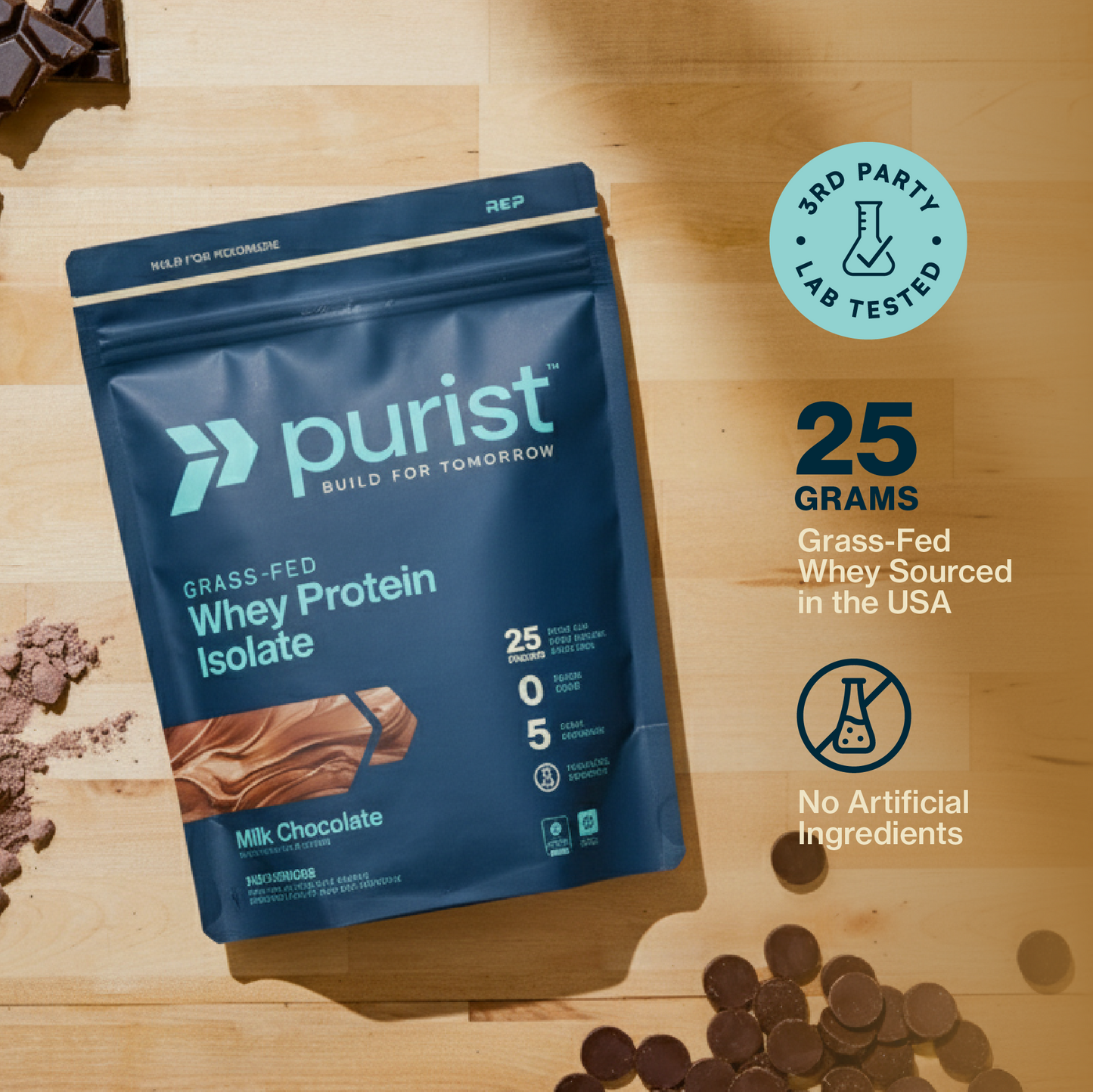 Purist® Grass-Fed Whey Protein Powder