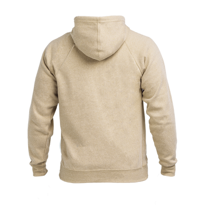 The REP Fitness Unisex Zip Hoodie in Heather Stone/Black back