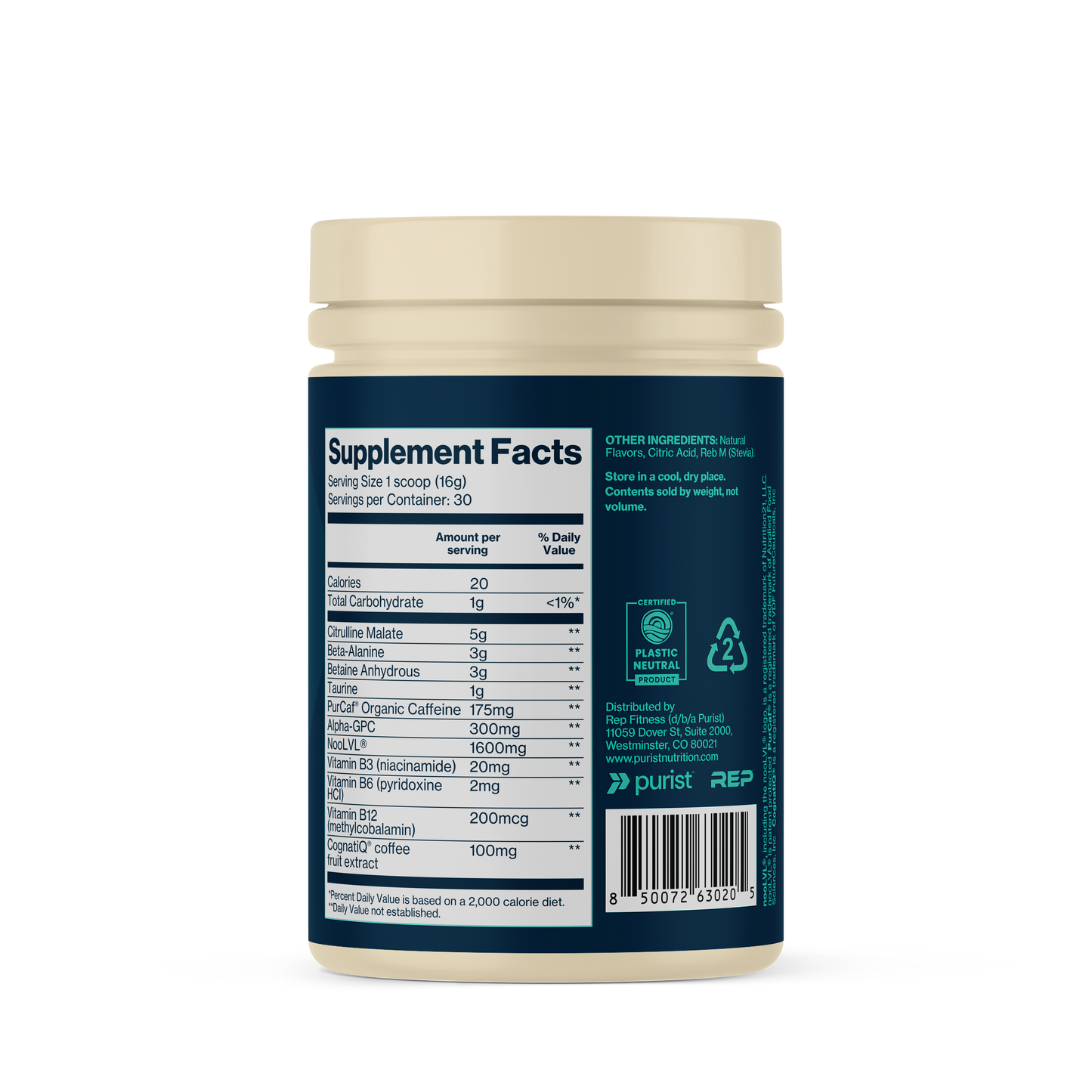 Purist® Pre-Workout Powder