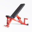 AB-5200 Adjustable Weight Bench-Red