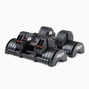 Pair of 30lb REP Fitness QuickDraw Adjustable Dumbbells.