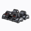 Pair of 40lb REP Fitness QuickDraw Adjustable Dumbbells.