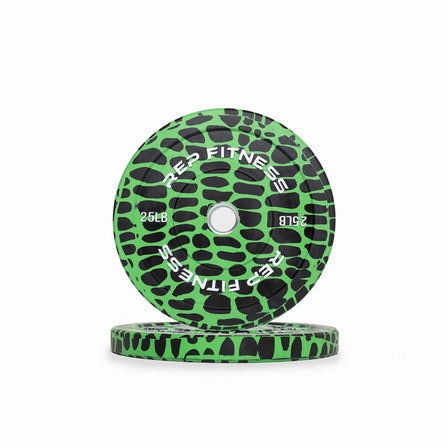 10lb Animal Print Bumper Plate Pair