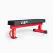 FB-5000 Competition Flat Bench-Red / Narrow
