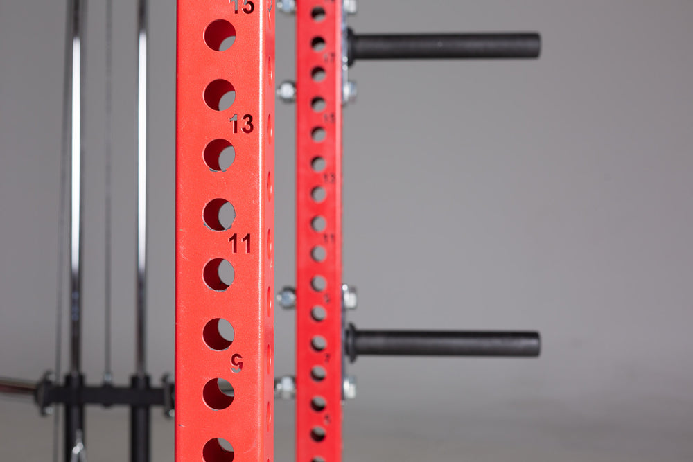 Omni Rack Uprights Close Up