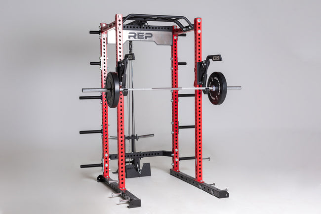 Omni Rack with Monolift Arms and Plate-Loaded Lat Pulldown & Low Row