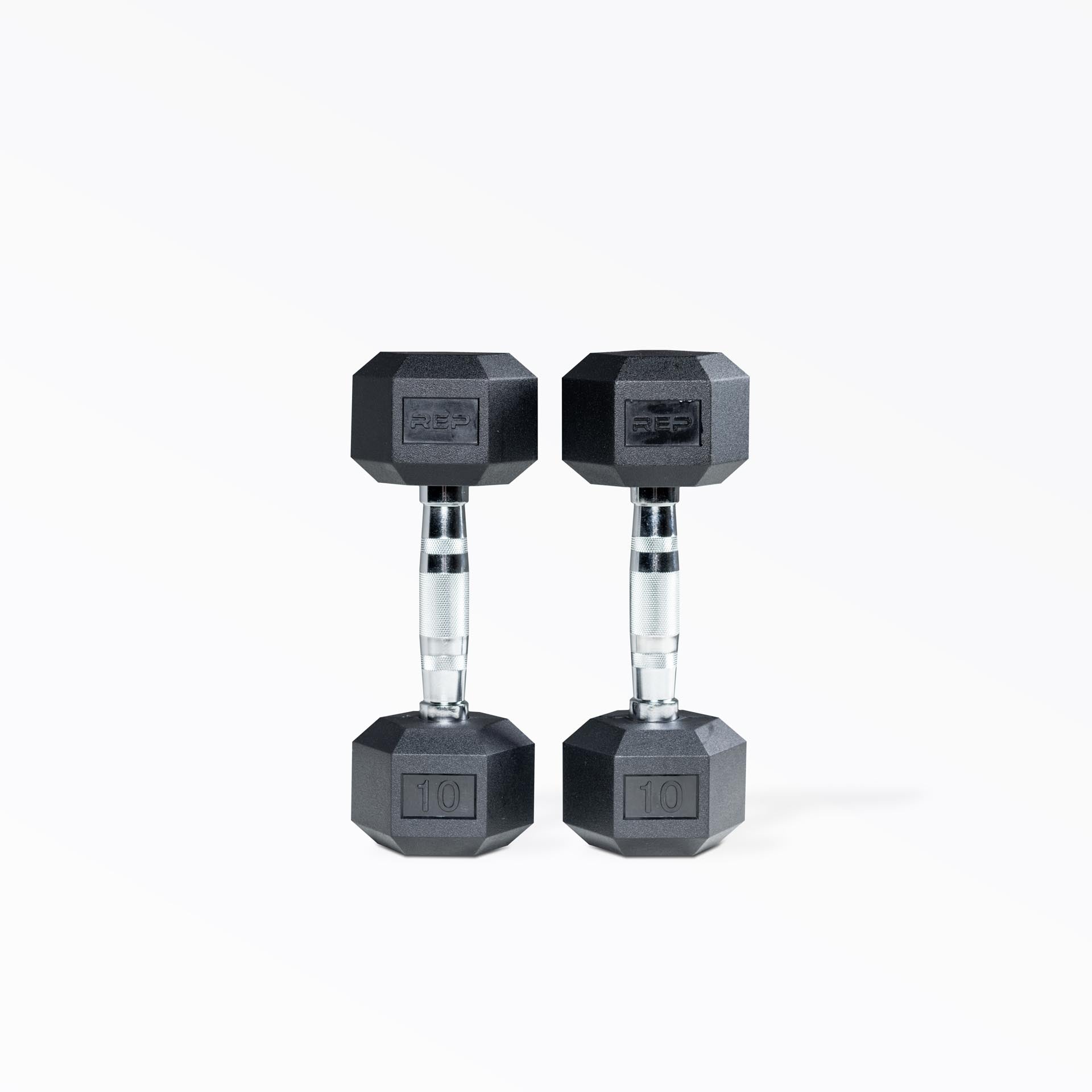 10lb Ergo Hex Dumbbell Pair