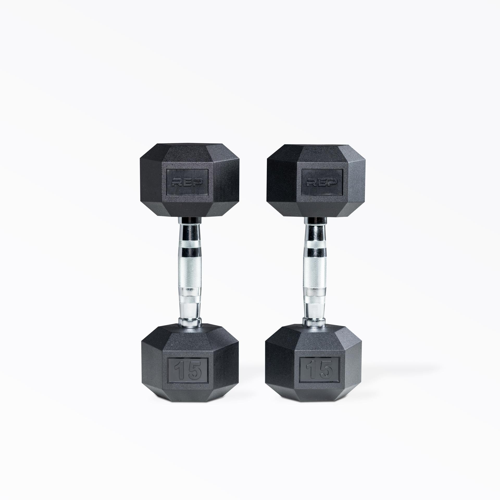 15lb Ergo Hex Dumbbell Pair