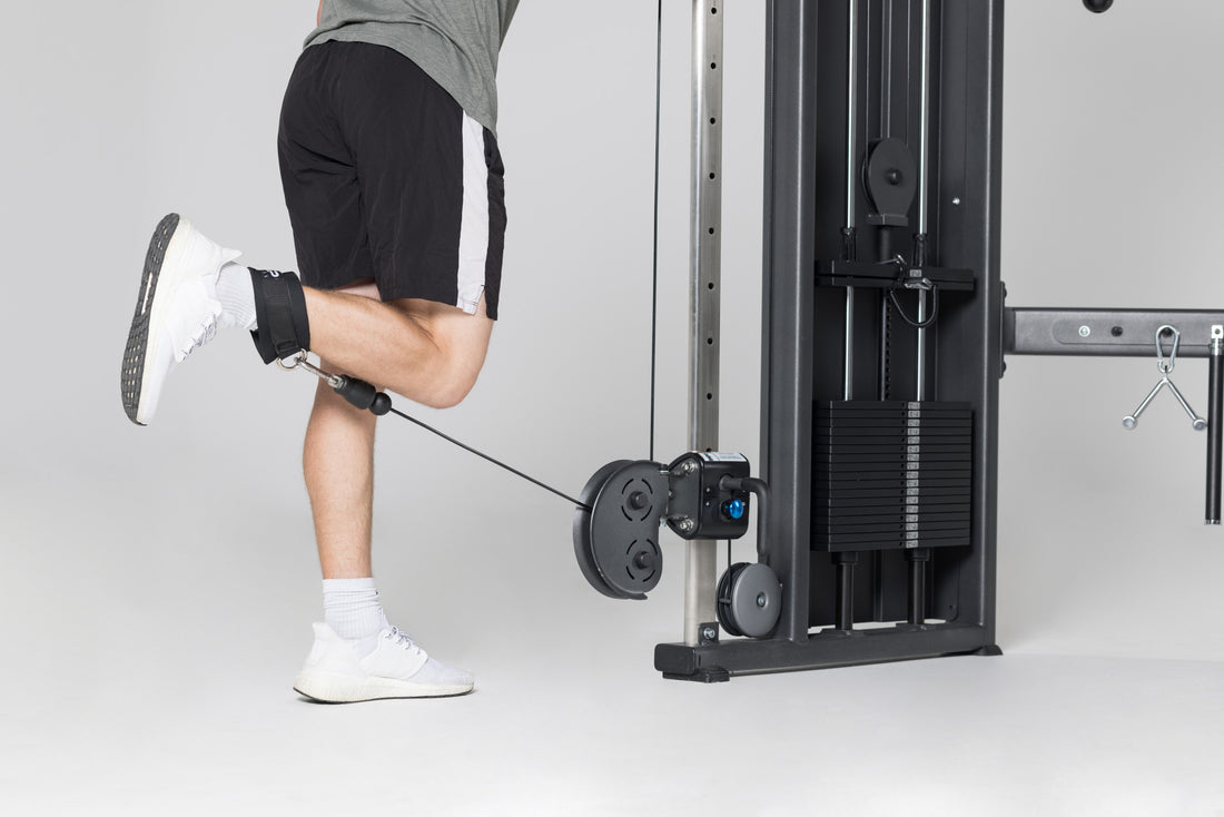 Ankle Cuff Cable Attachment (In Use - Standing Hamstring Curl)