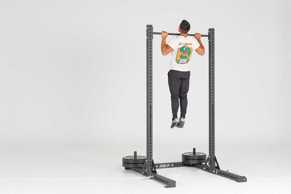 SR-4000 Squat Rack (In Use - Pull-Ups)