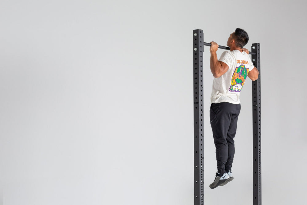 SR-4000 Squat Rack (In Use - Pull-Ups)