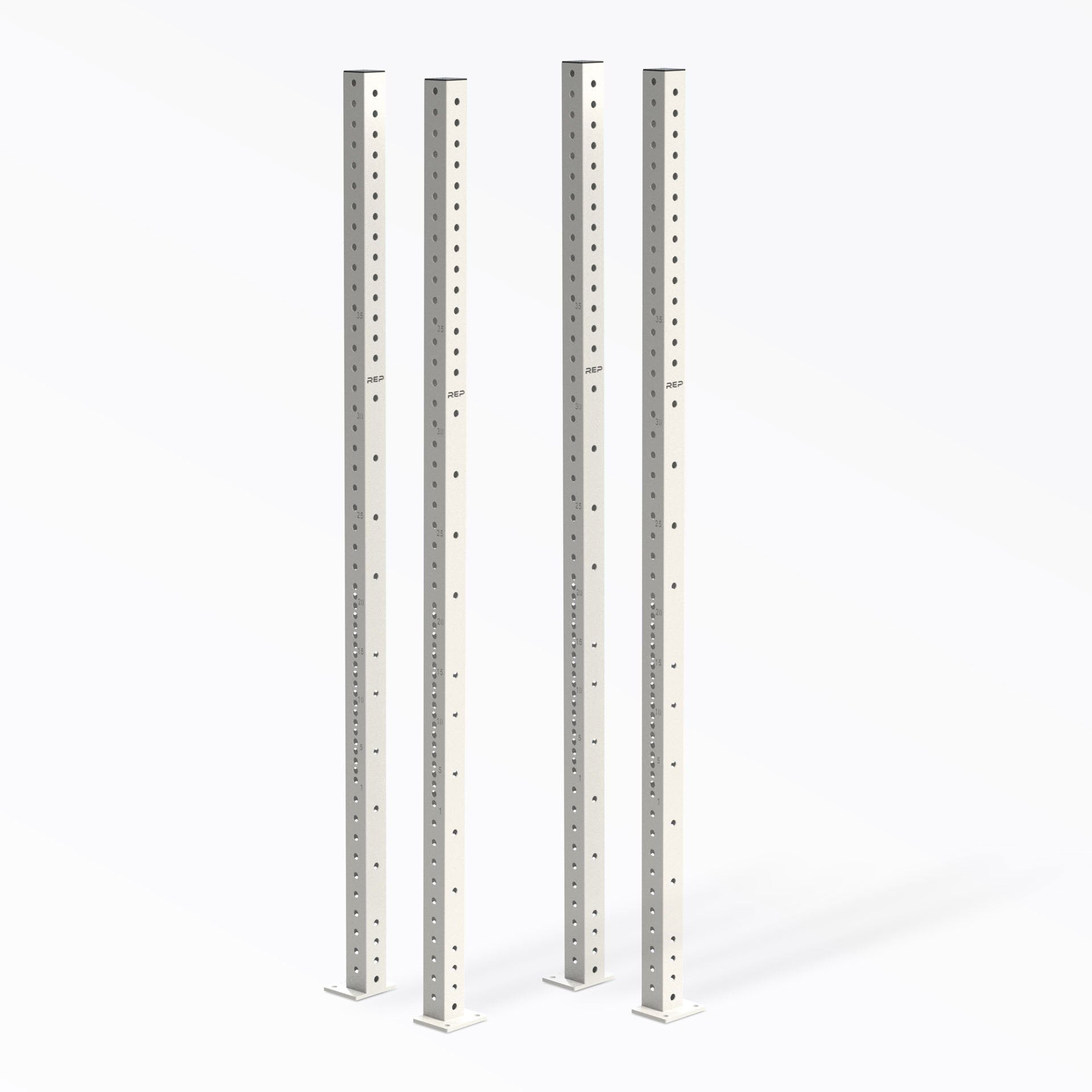 PR-4000 Rack Uprights White 93