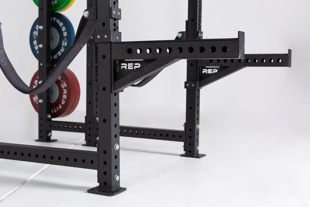 Spotter Arms (Close Up of Side on PR-4000 Power Rack)