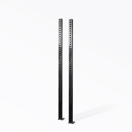 PR-5000 Power Rack Uprights Metallic Black 80" Pair