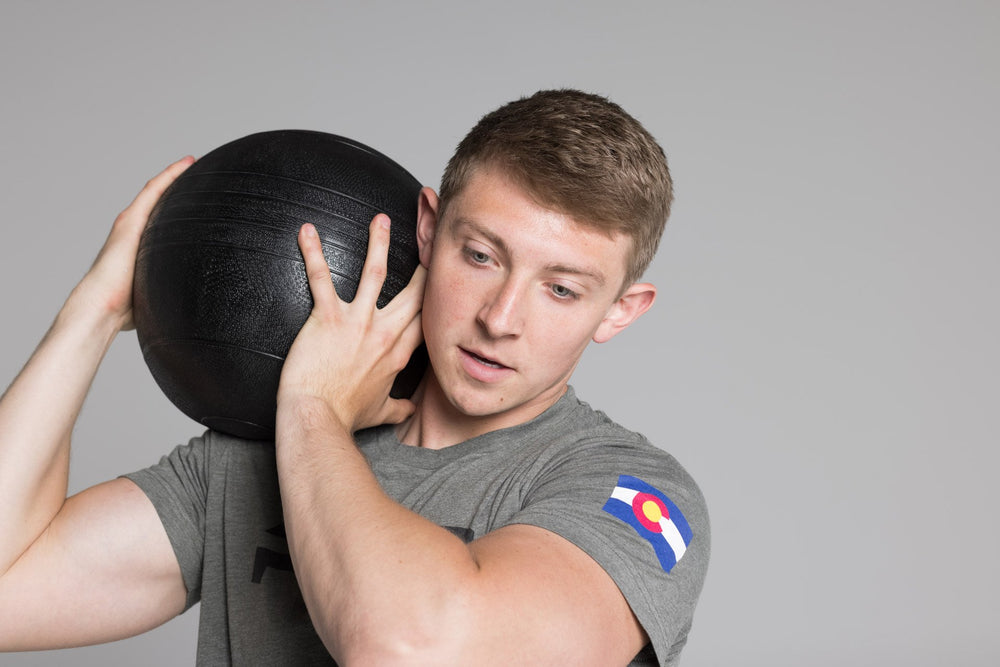 Exercising with a Slam Ball